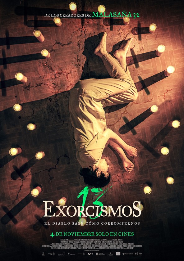 dónde ver película 13 exorcismos