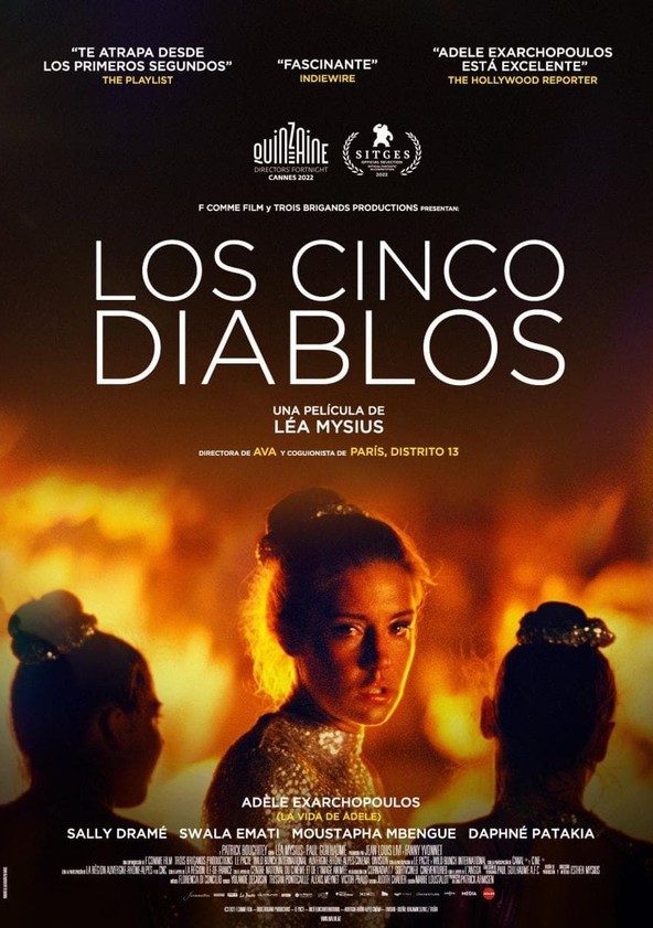 dónde ver película Los cinco diablos