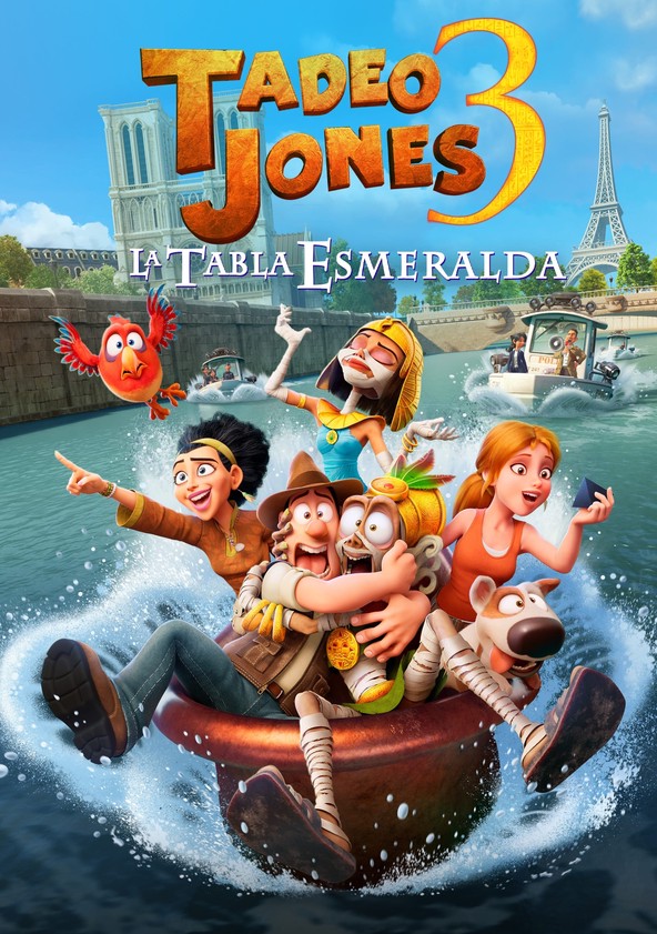 película Tadeo Jones 3: La Tabla Esmeralda