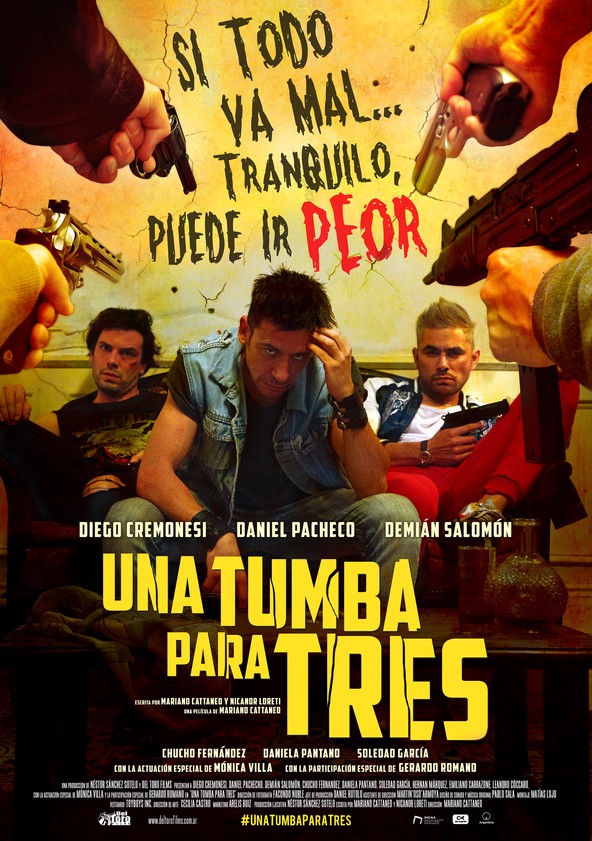 dónde ver película Una tumba para tres