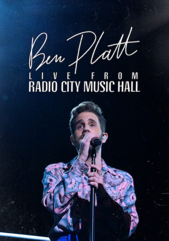 película Ben Platt: Live from Radio City Music Hall