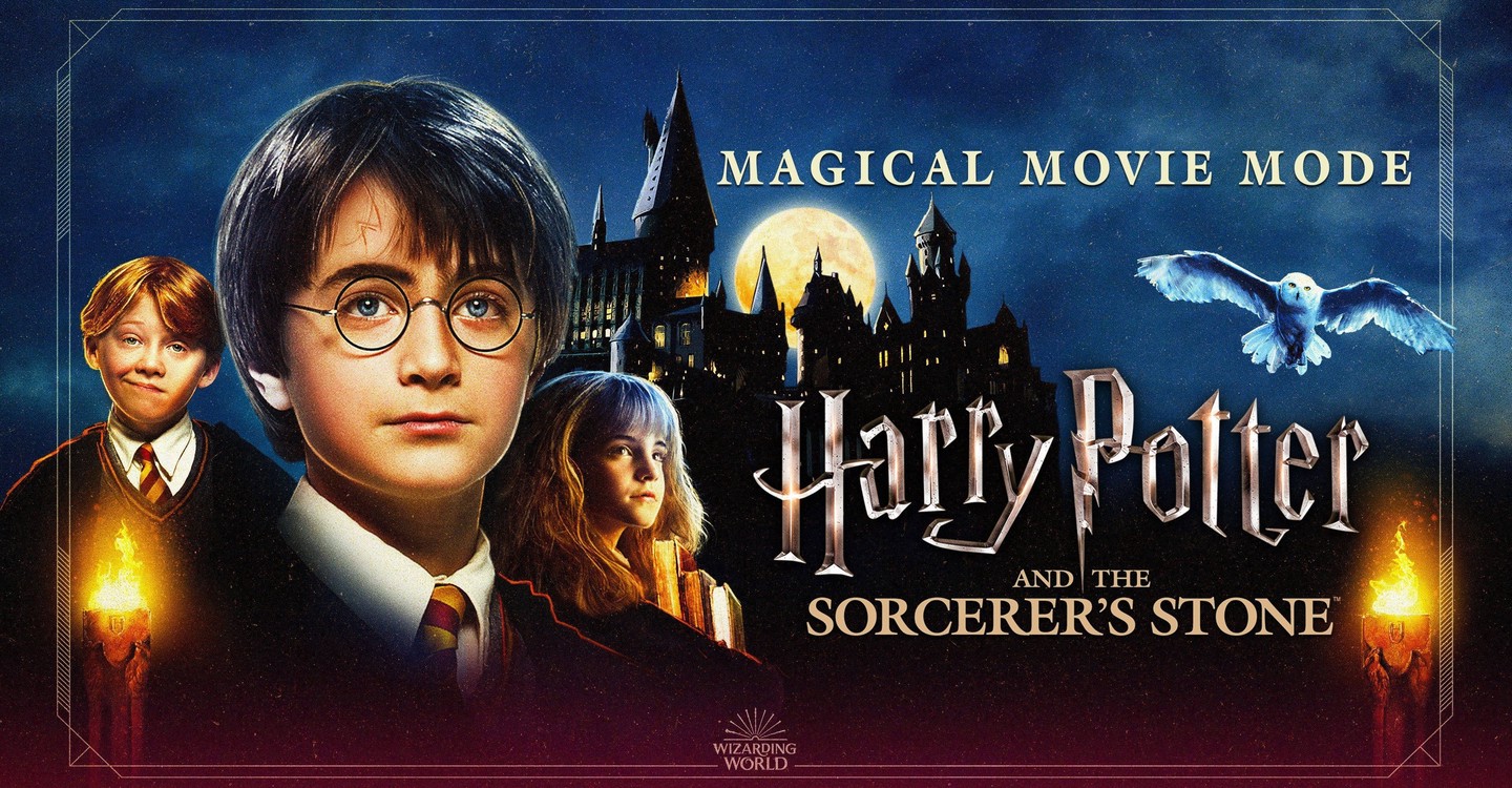 dónde ver película Harry Potter and the Philosopher's Stone - Magical Movie Mode