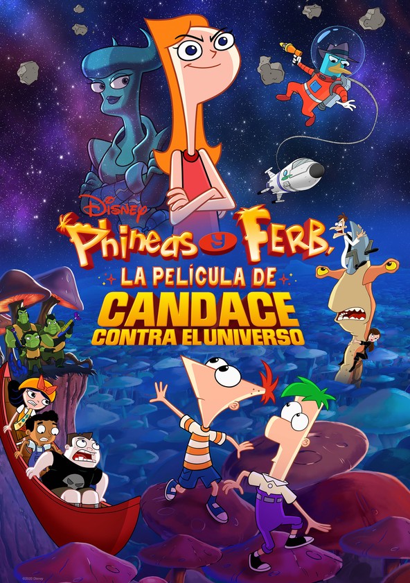 dónde ver película Phineas y Ferb, la película: Candace contra el universo