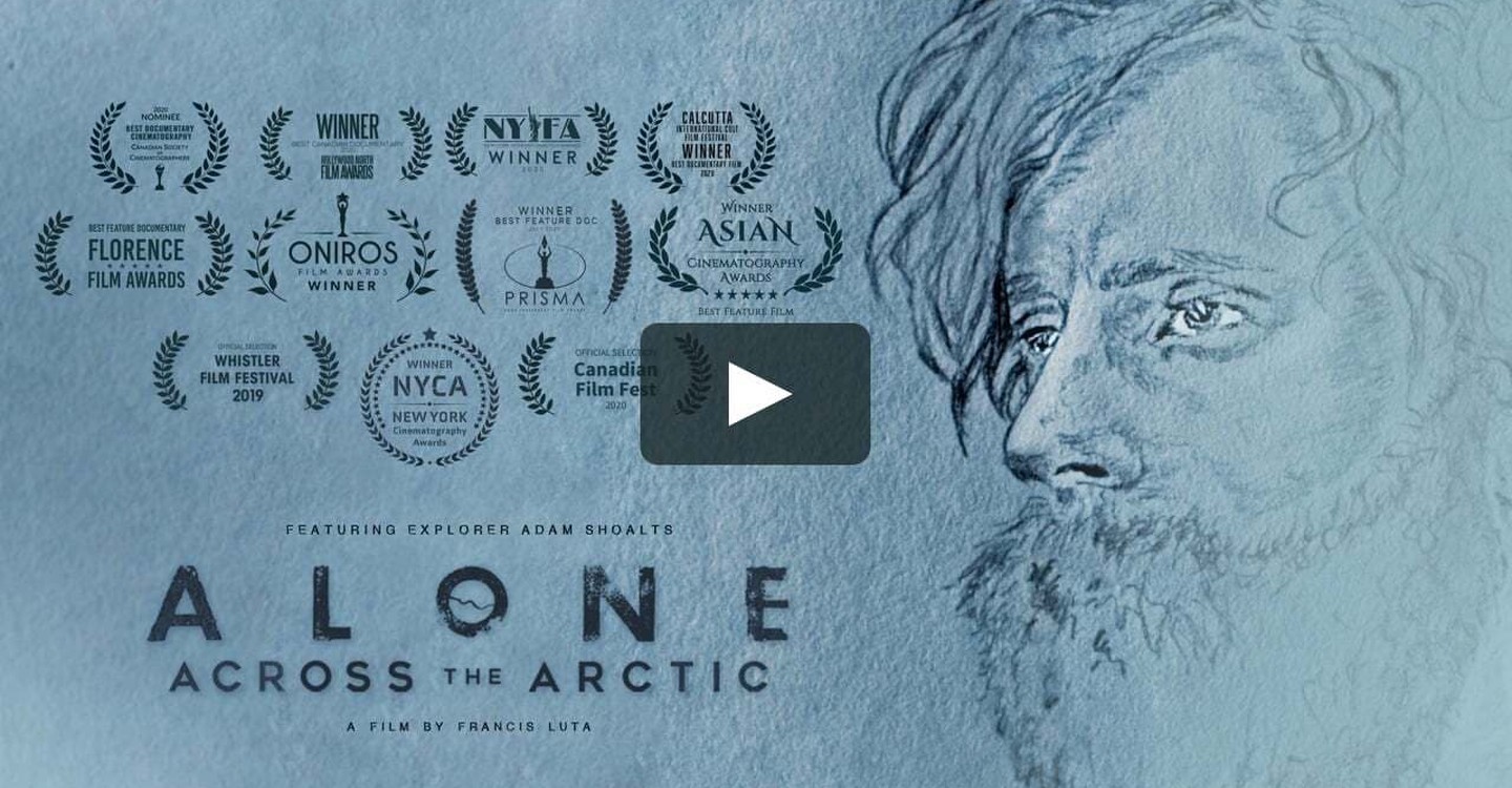 dónde ver película Alone Across the Arctic